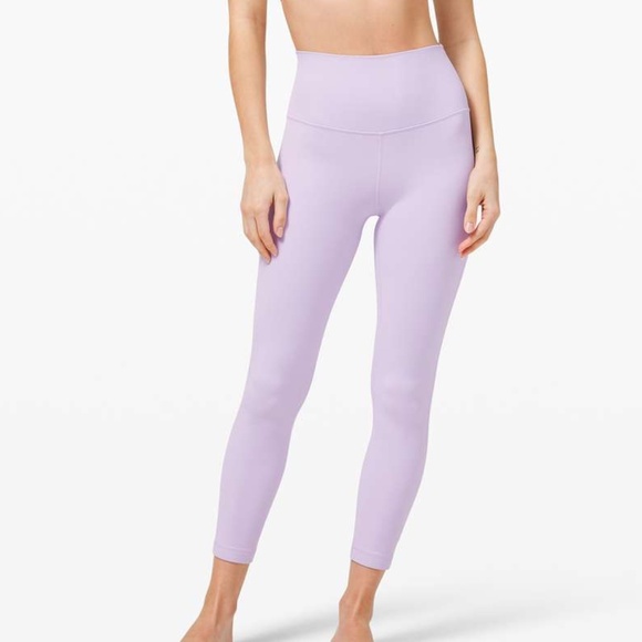 Like New Lululemon Align Pant 25" in Lavender Dew - 12 - Picture 1 of 7